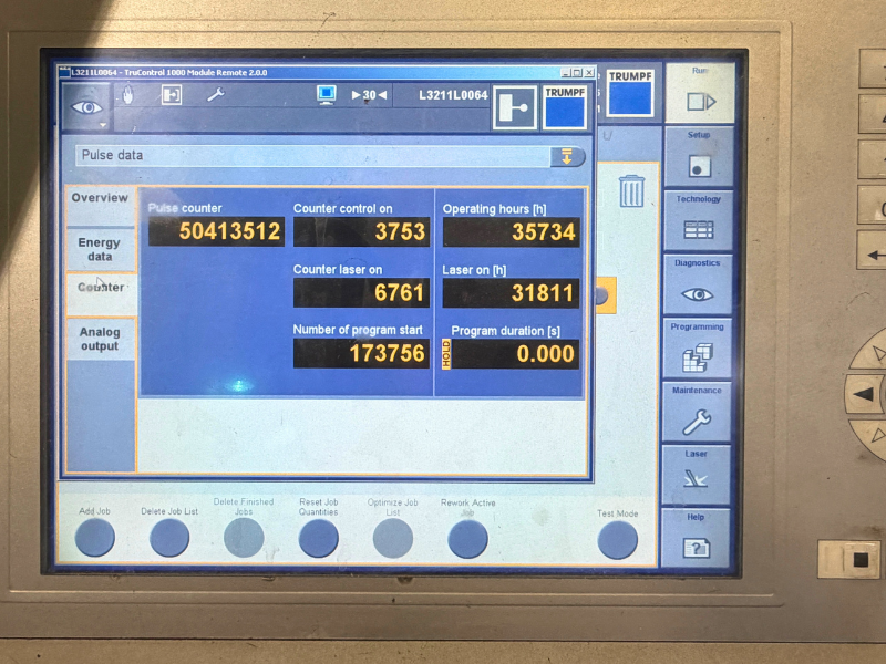 Used TruLaser 1030_Spring Engineers v3